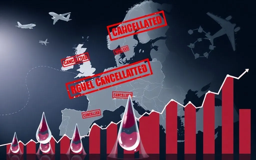 Lufthansa, Jet Yakıtı Krizi Nedeniyle 20 Bin Uçuşu İptal Edecek