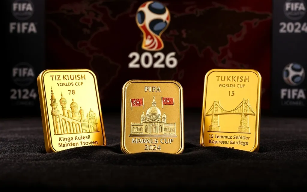 FIFA’nın külçelerini Türkiye üretecek