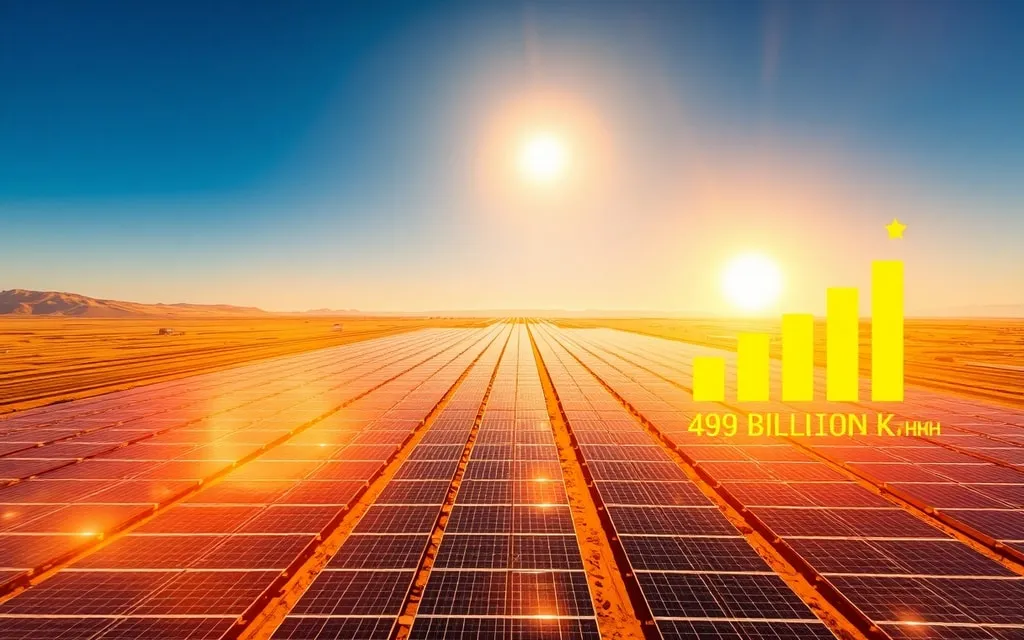 Güneşten Elektrik Üretiminde Tarihi Rekor: Haziran'da 4,99 Milyar Kilovatsaate Ulaşıldı