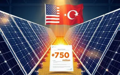 CW Enerji'den ABD'ye 750 Milyon Dolarlık Güneş Paneli İhracatı
