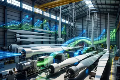 Türkiye Rüzgar Enerjisinde Sanayi Üssü Konumuna Yükseldi